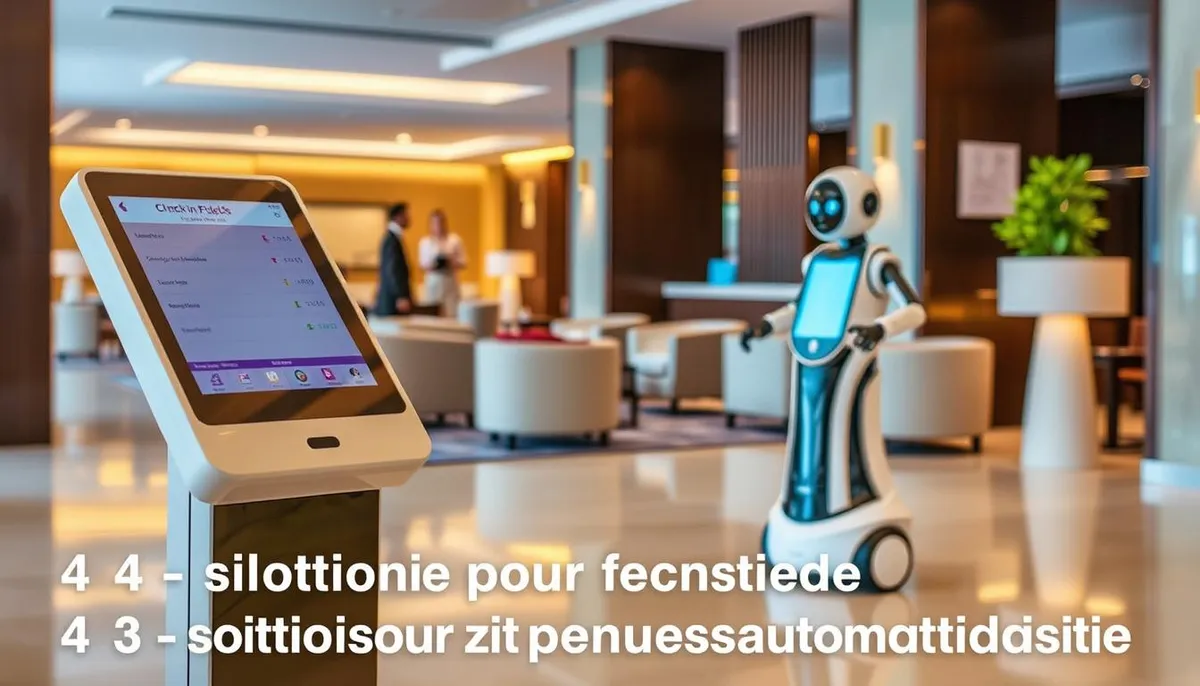solutions d'accueil automatisé hôtelier