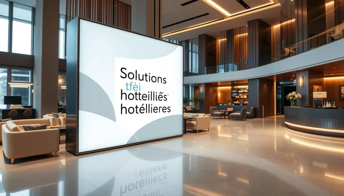 Solutions digitales hôtelières