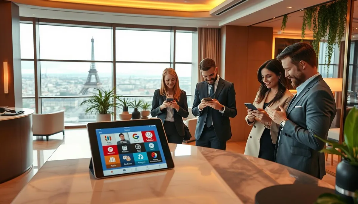 Fonctionnalités innovantes des applications hôtelières