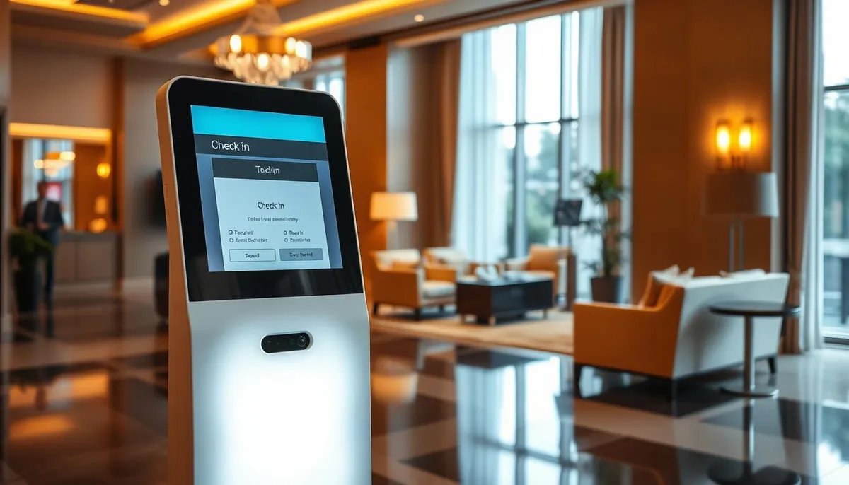 bornes automatiques hôtelières