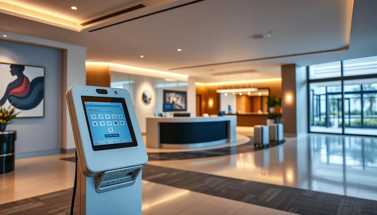 solutions d'accueil automatisé hôtellerie