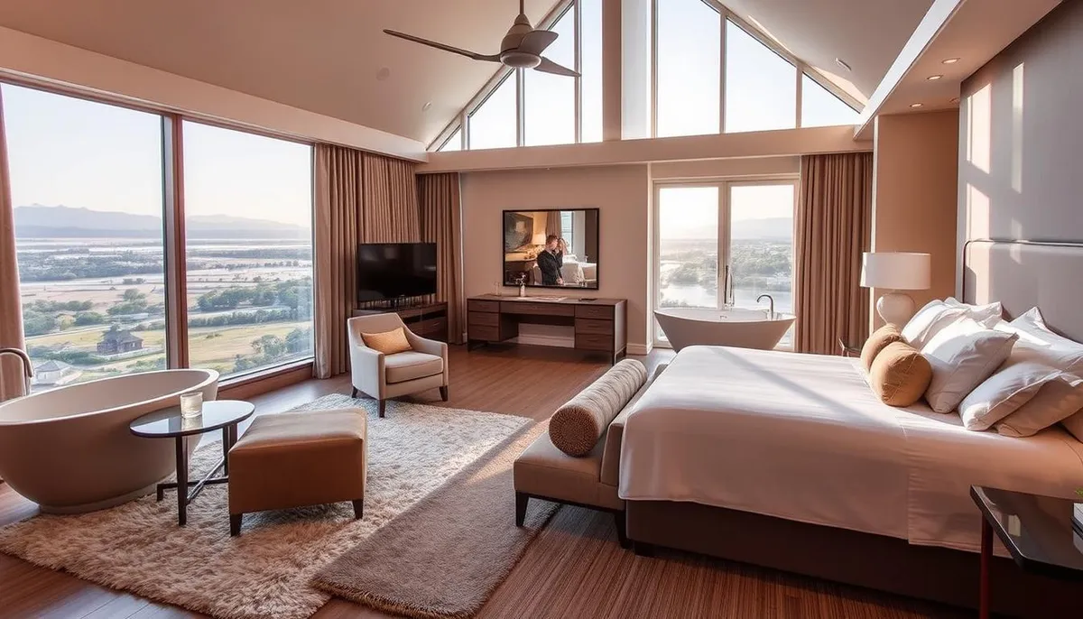 Guest suites luxueuses