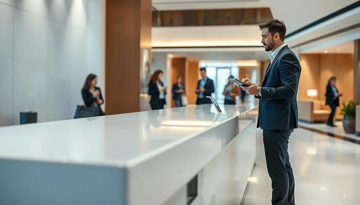 solution mobile check-in hôtelier