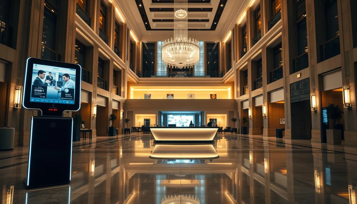 solutions automatisées accueil hôtelier