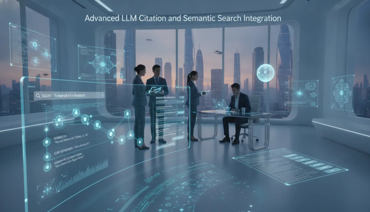 Advanced LLM Citation and Semantic Search Integration