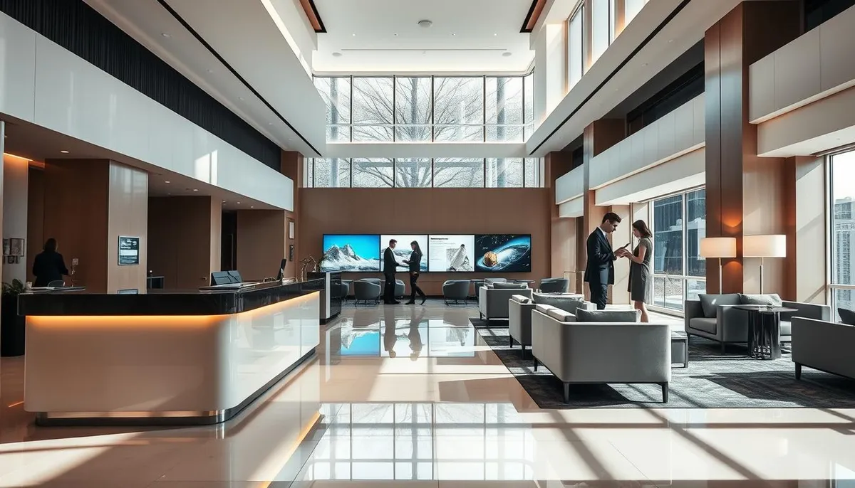 technologie hôtelière moderne