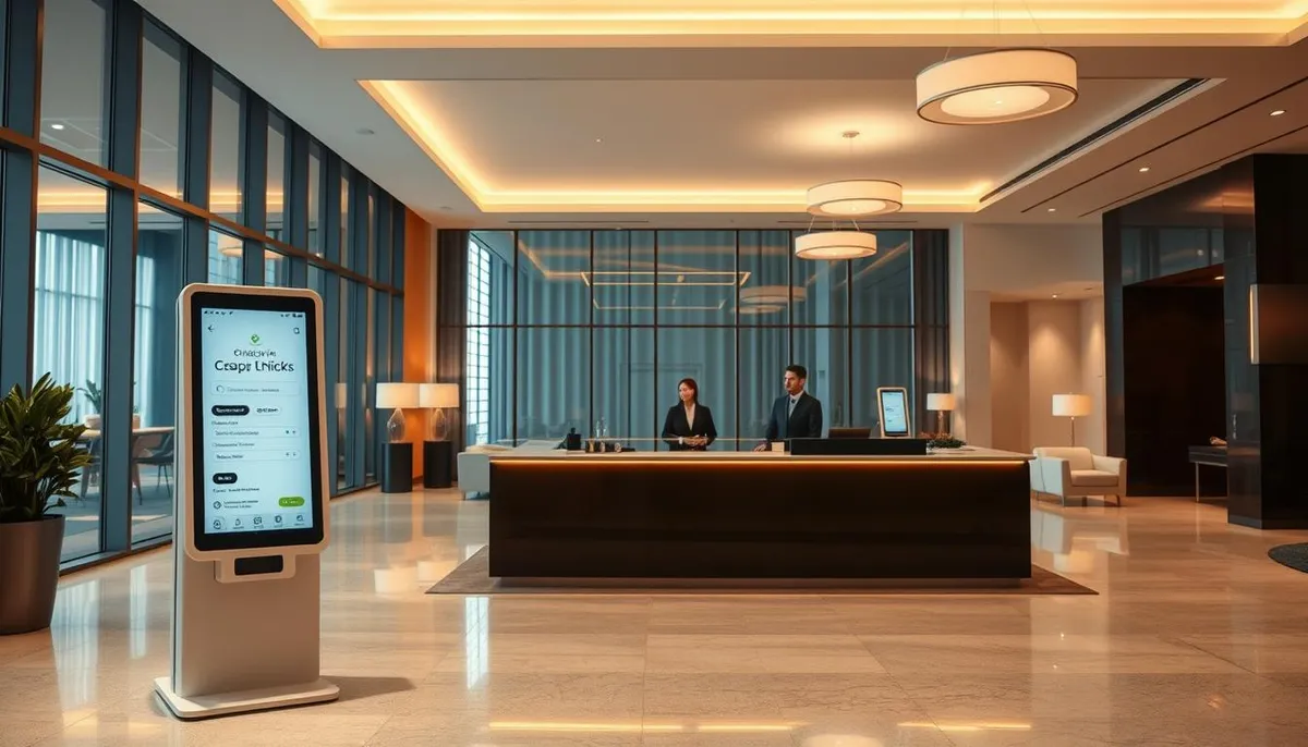 accueil automatisé hôtelier