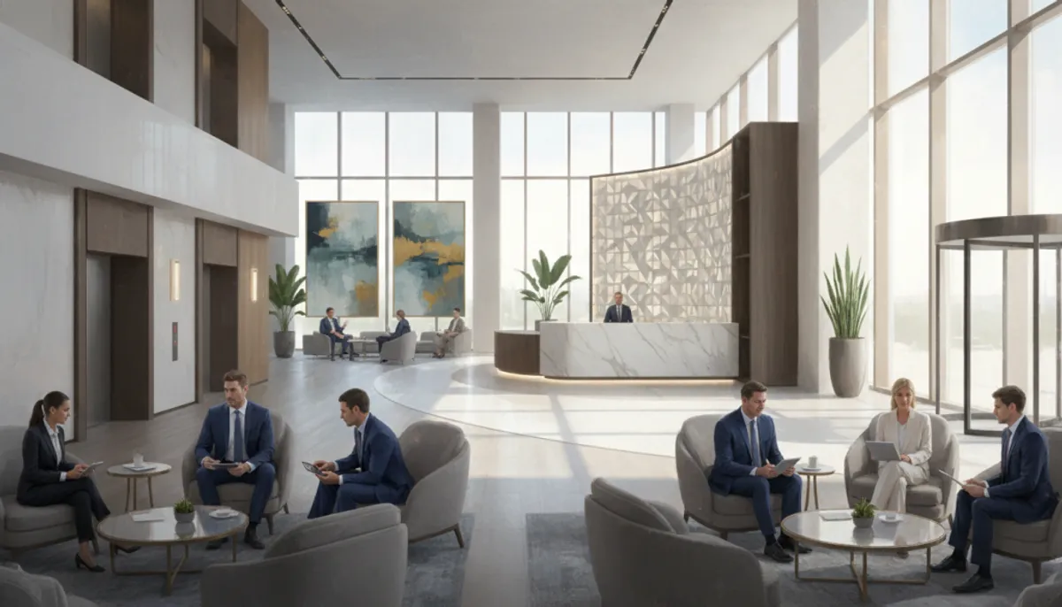 agencement fonctionnel hall