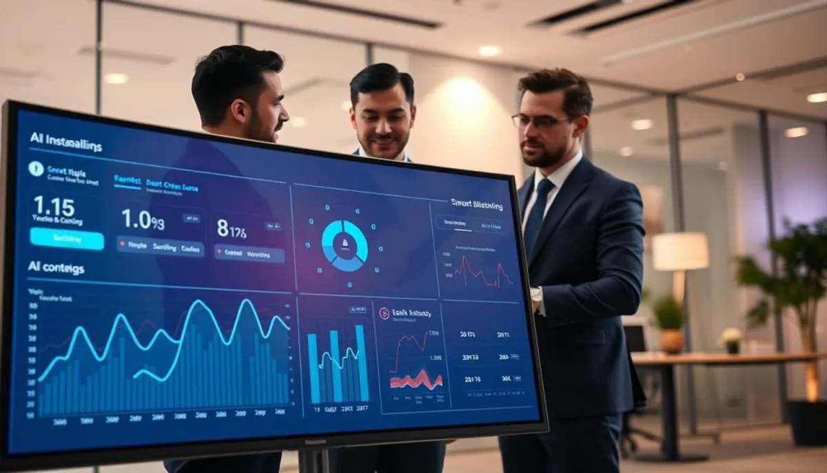 AI content for link building strategy dashboard