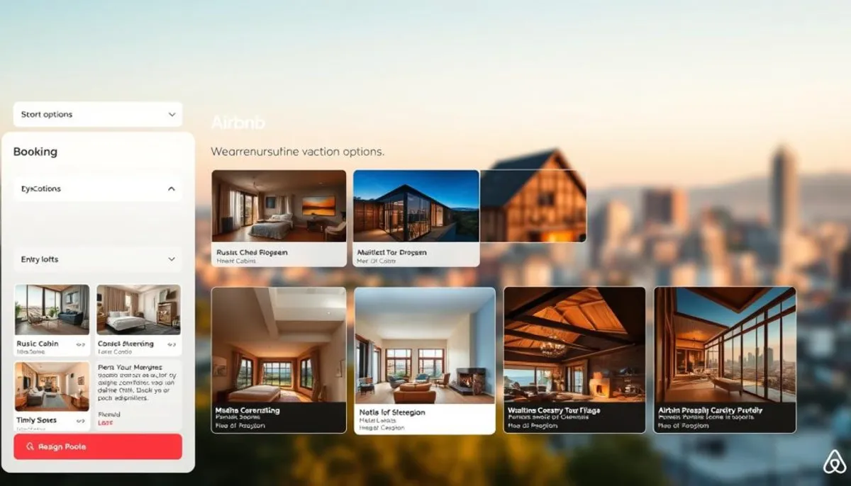 airbnb booking options