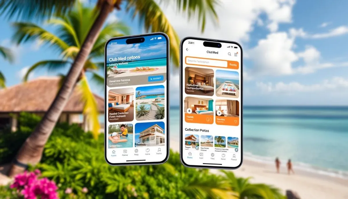 Application Club Med pour voyages en club