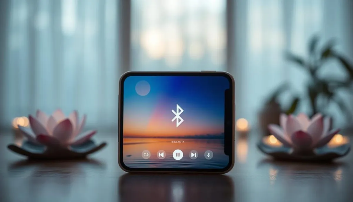 Application de méditation utilisant le BLE Bluetooth