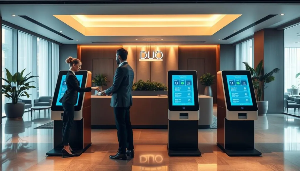 automatisation accueil bornes DUO Mobile CI