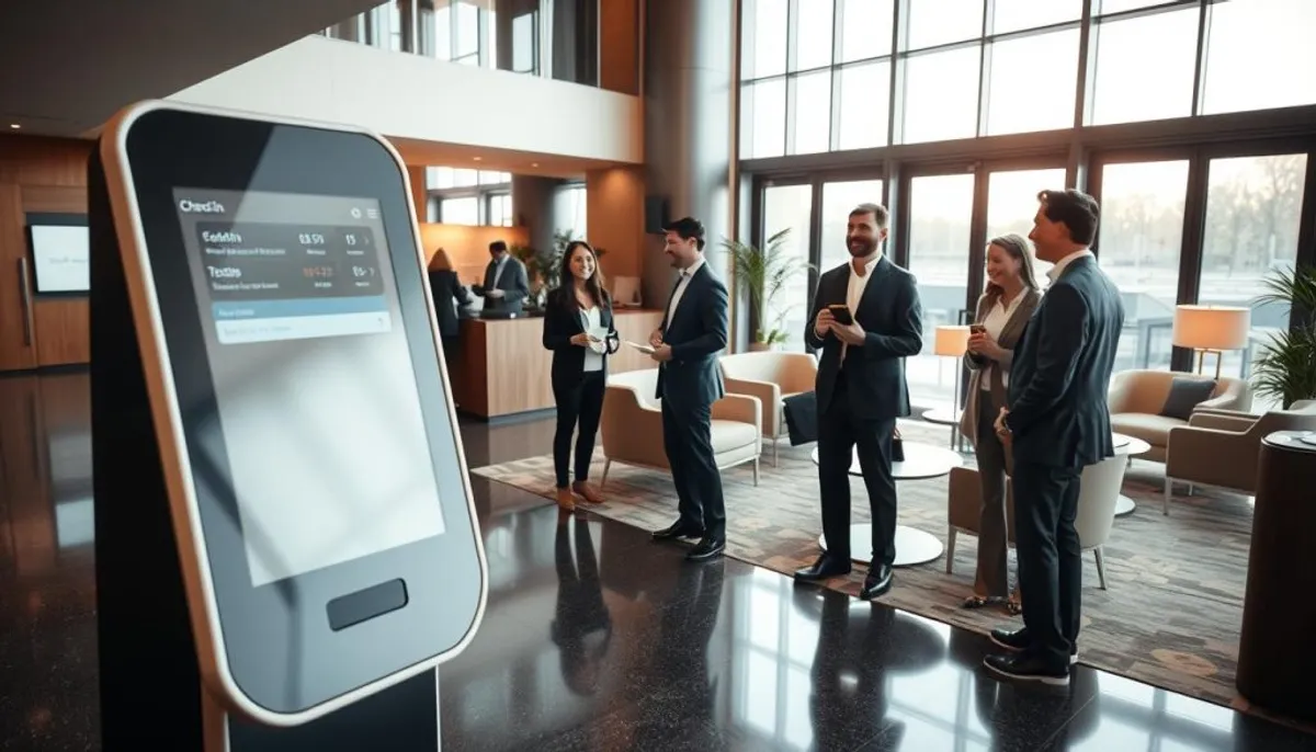 avantages borne self check-in