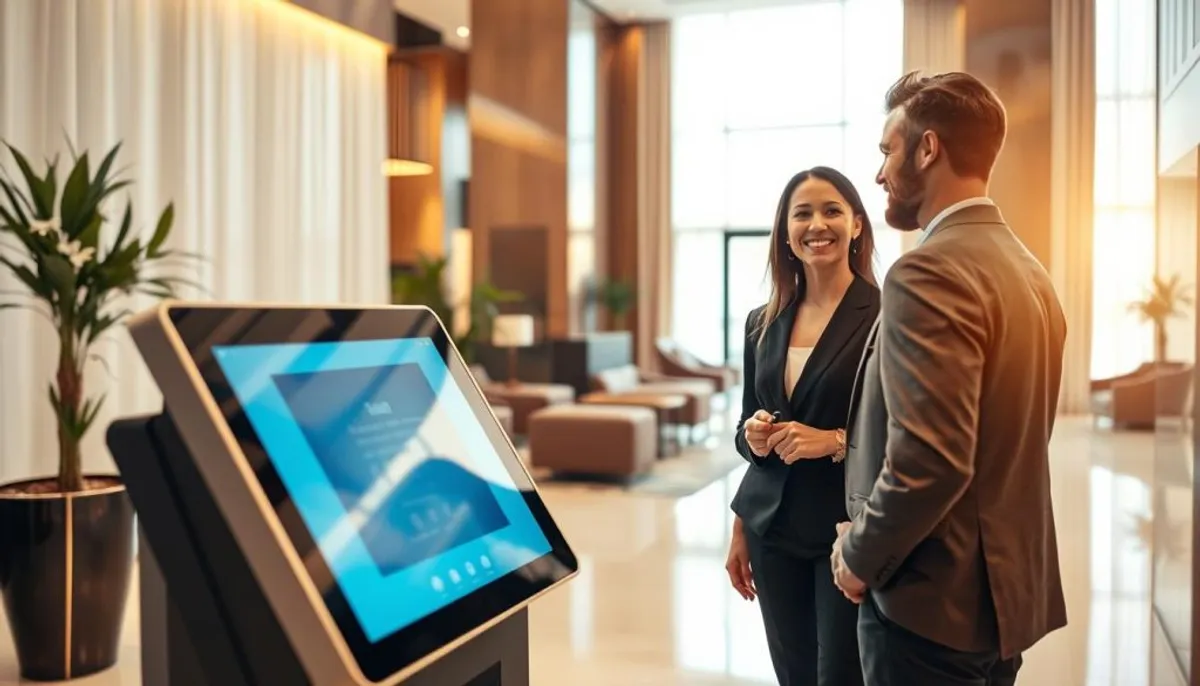 avantages bornes interactives accueil