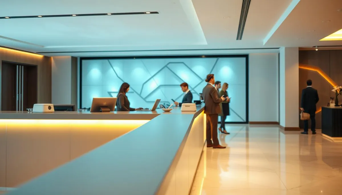 automatisation accueil hôtelier