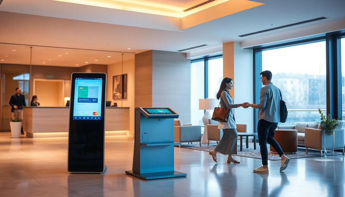 borne intérieure automatisée