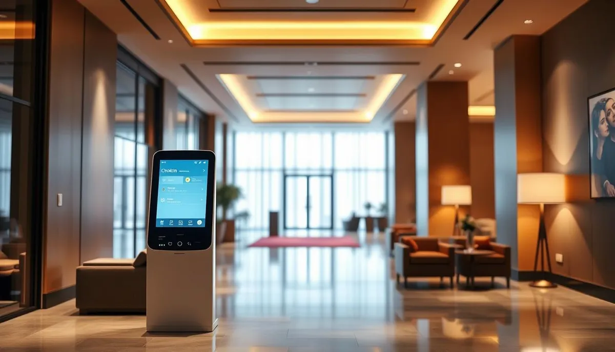 borne intérieure automatisée