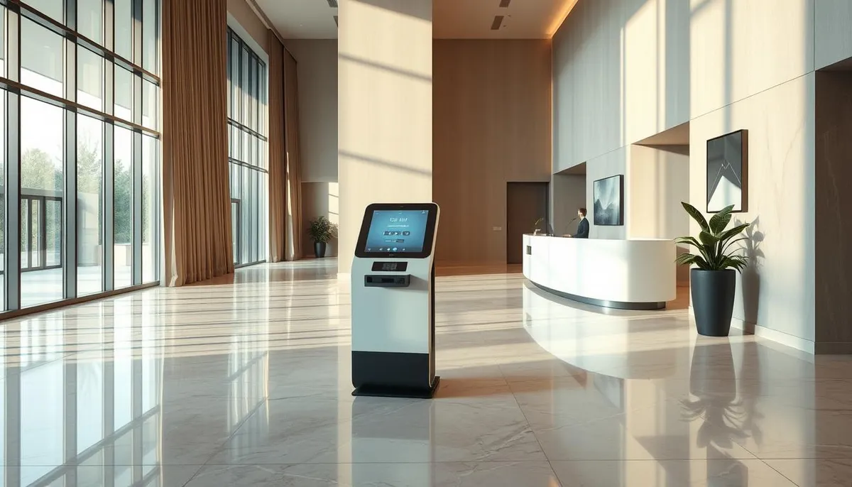 accueil hôtelier automatisé