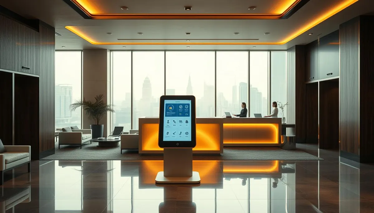 accueil digital hôtelier