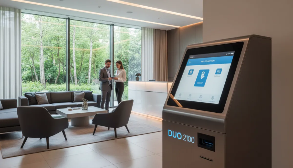 borne compacte DUO 2100 récupération clés