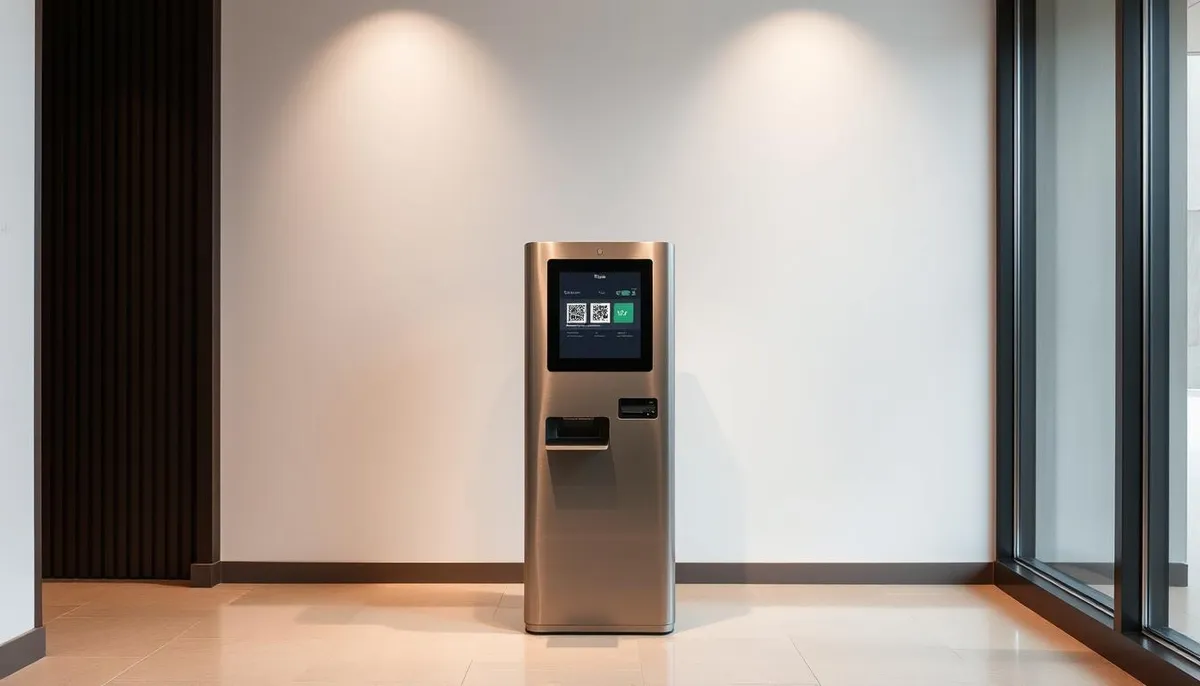 borne compacte check-in mobile