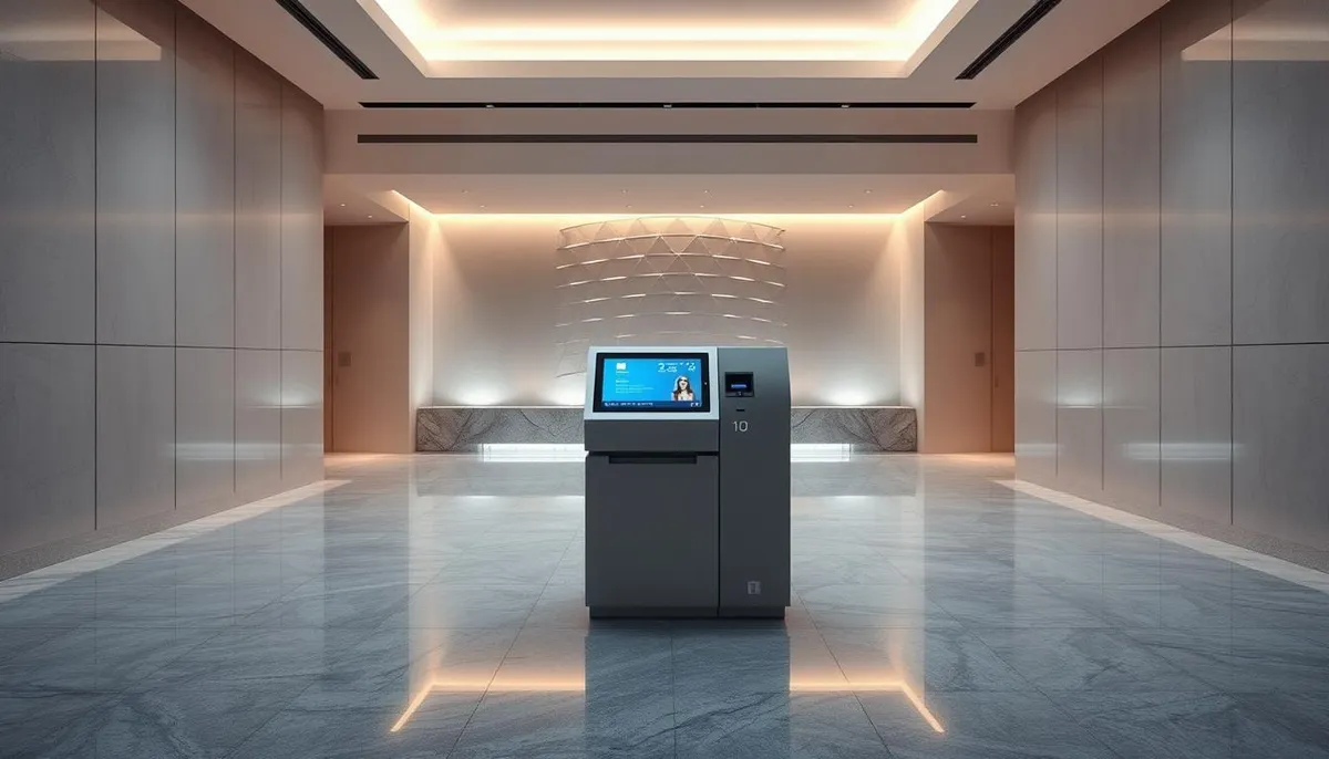 accueil automatisé hôtel