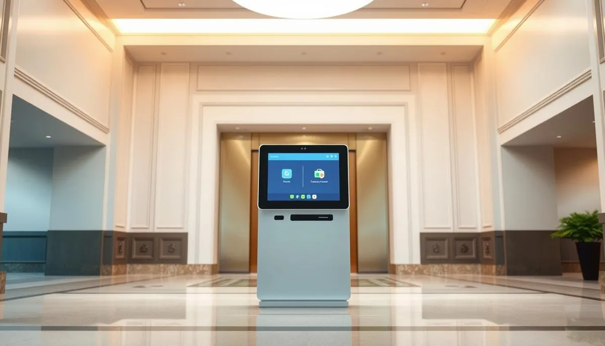 borne duo 2100 check-in