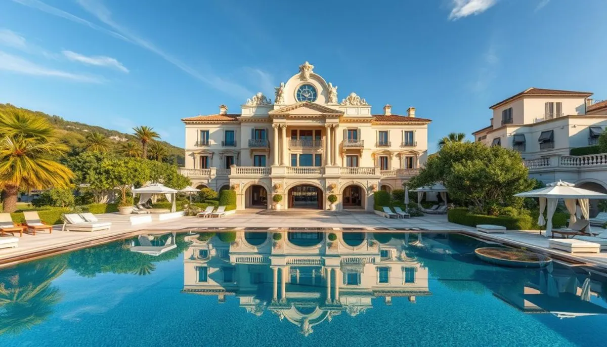 Castel Brando hôtel cinq étoiles en Corse