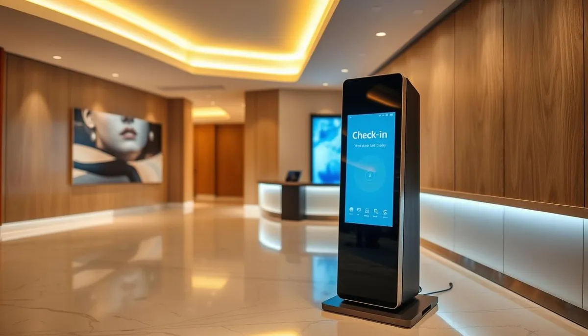 accueil automatisé hôtel