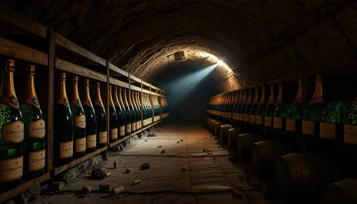 chalk cellars champagne aging