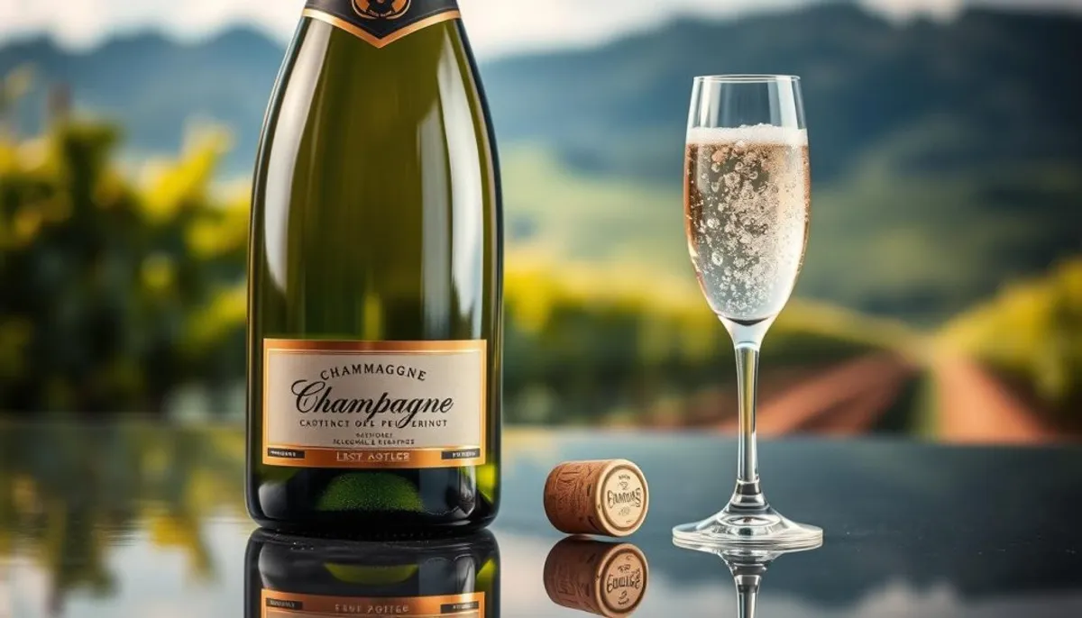 Champagne alcohol content and composition