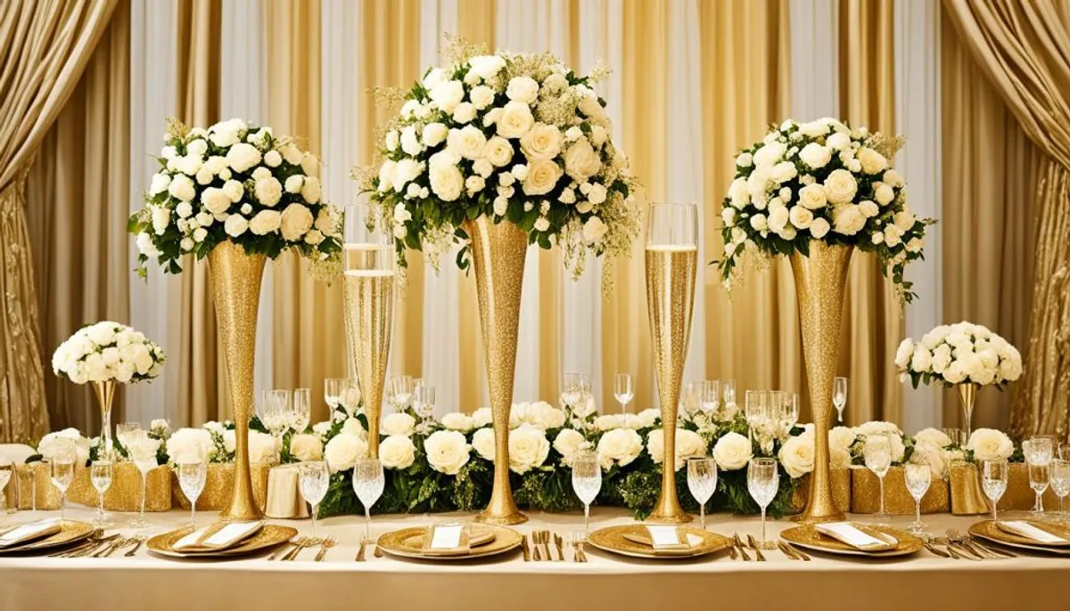 champagne and gold wedding decor champagne and gold wedding decor