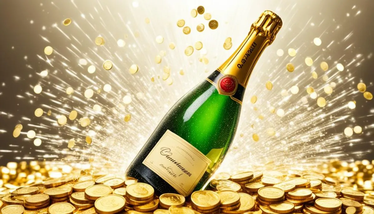 champagne compared to gold champagne compared to gold