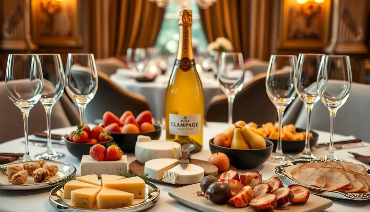 champagne food pairing