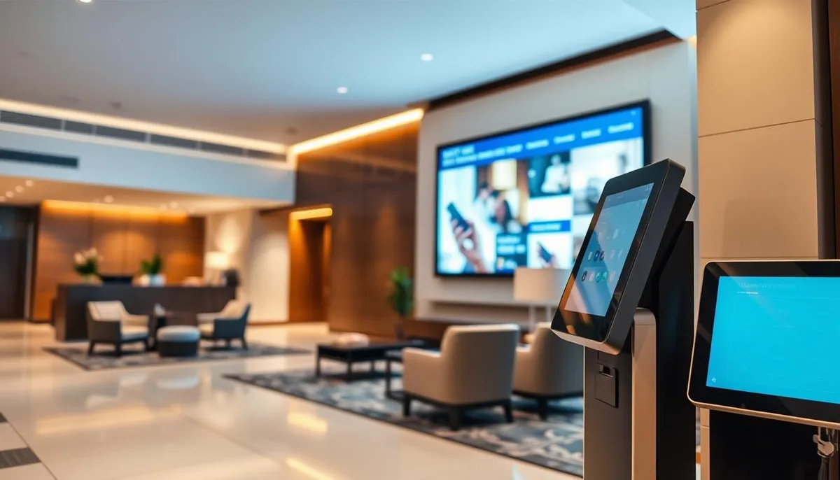 solutions automatisation accueil hôtelier