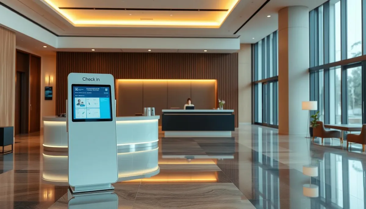solutions automatisées accueil hôtelier