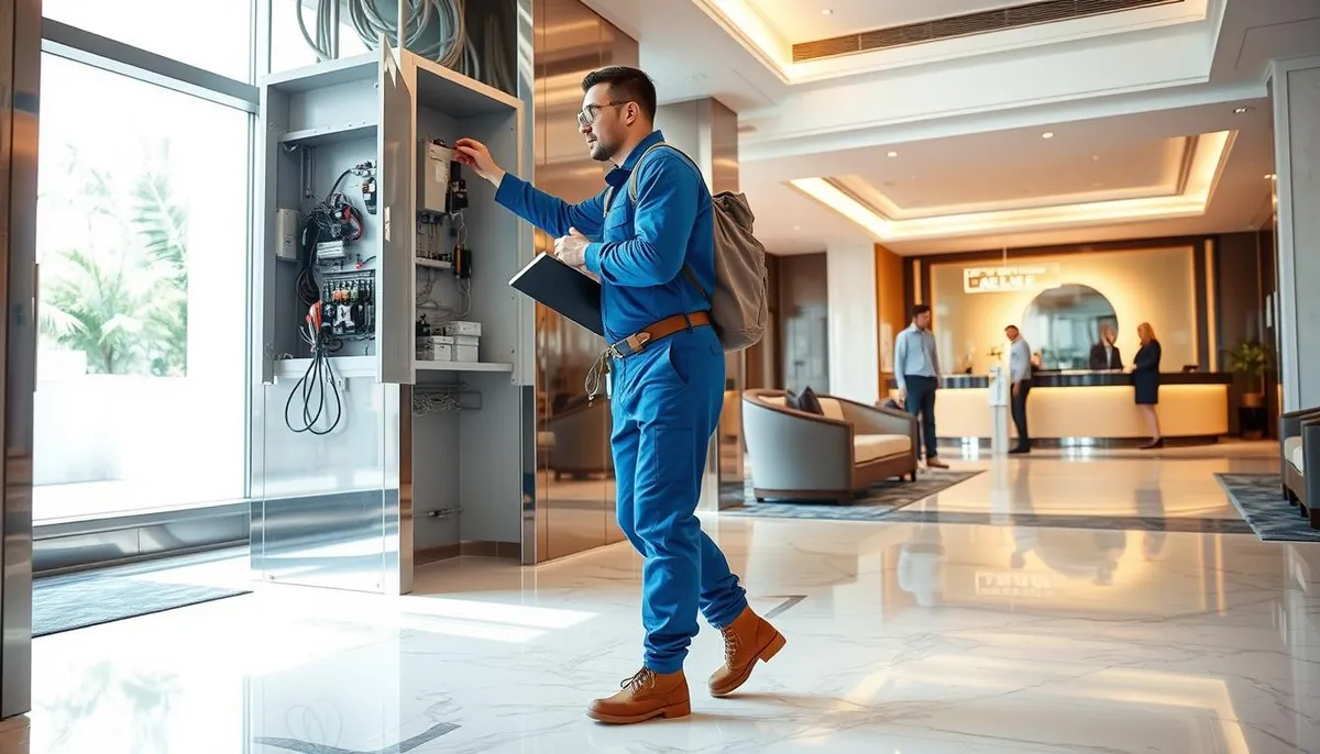 technicien maintenance hôtel