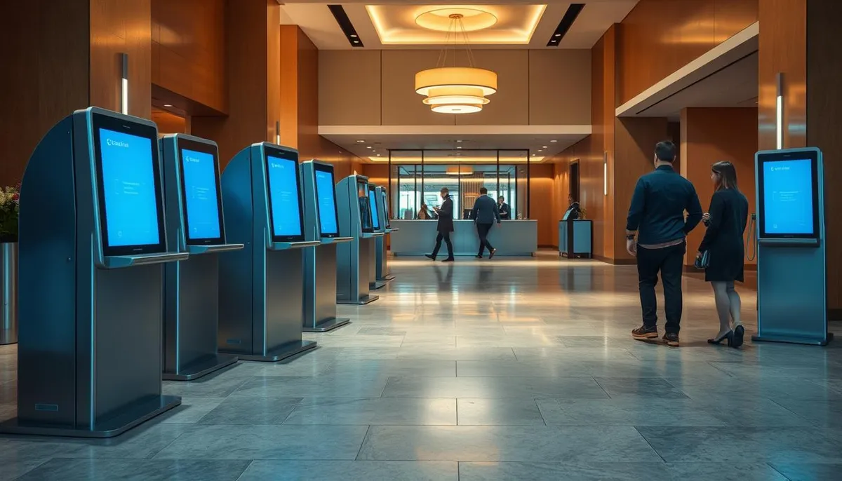 bornes automatiques accueil hôtelier