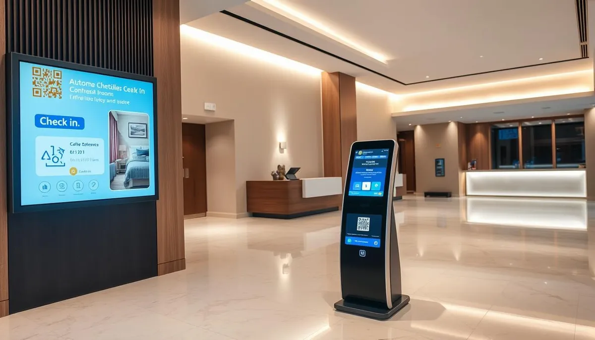 Solutions d'accueil automatisé pour hôtels