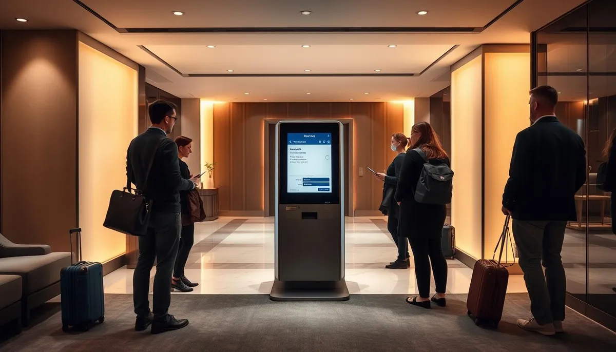 accueil automatisé hôtelier