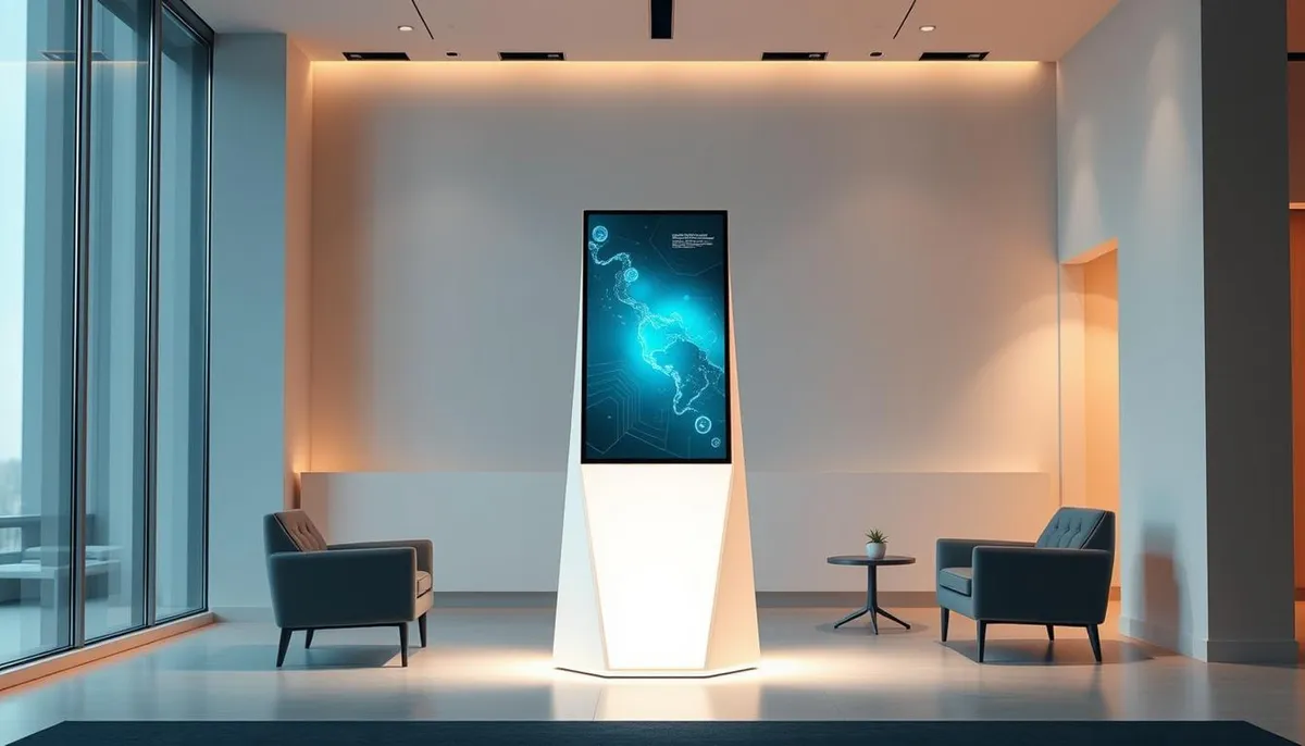 totem tactile interactif