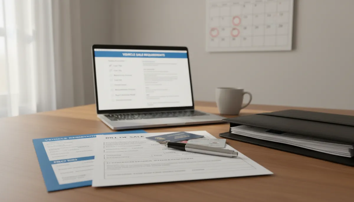 Documents nécessaires pour la vente de véhicule Documents nécessaires pour la vente de véhicule