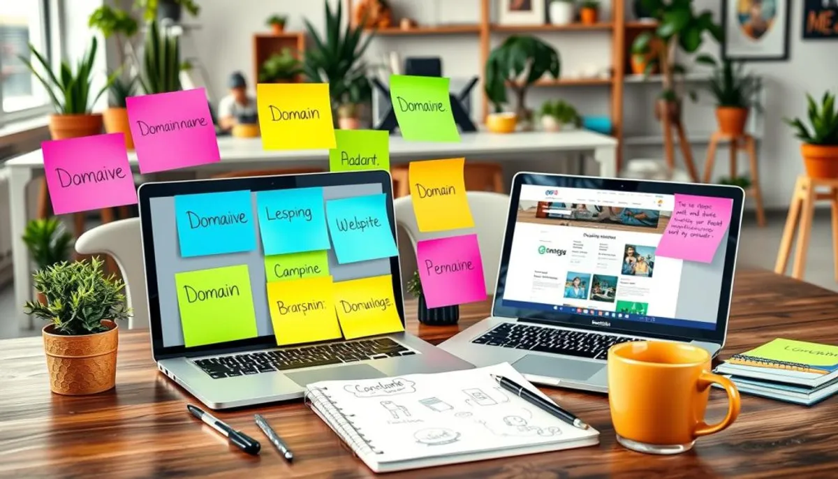 Domain name selection Domain name selection