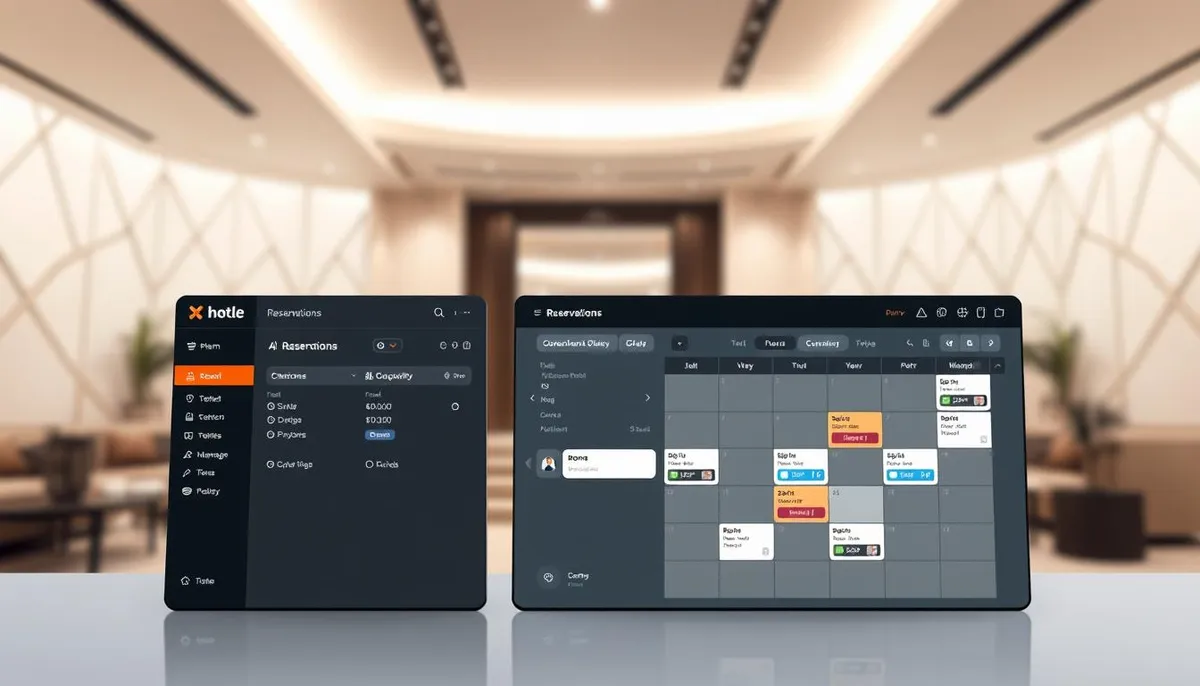 logiciel gestion réservations hôtelières