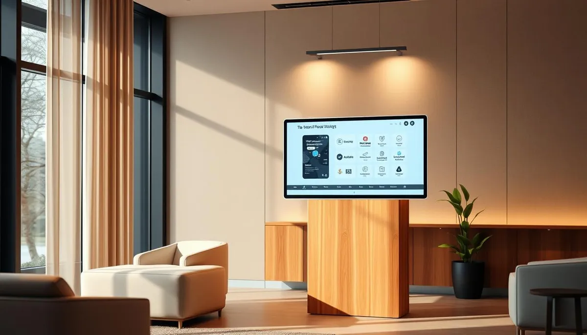 borne intérieure optimisation accueil