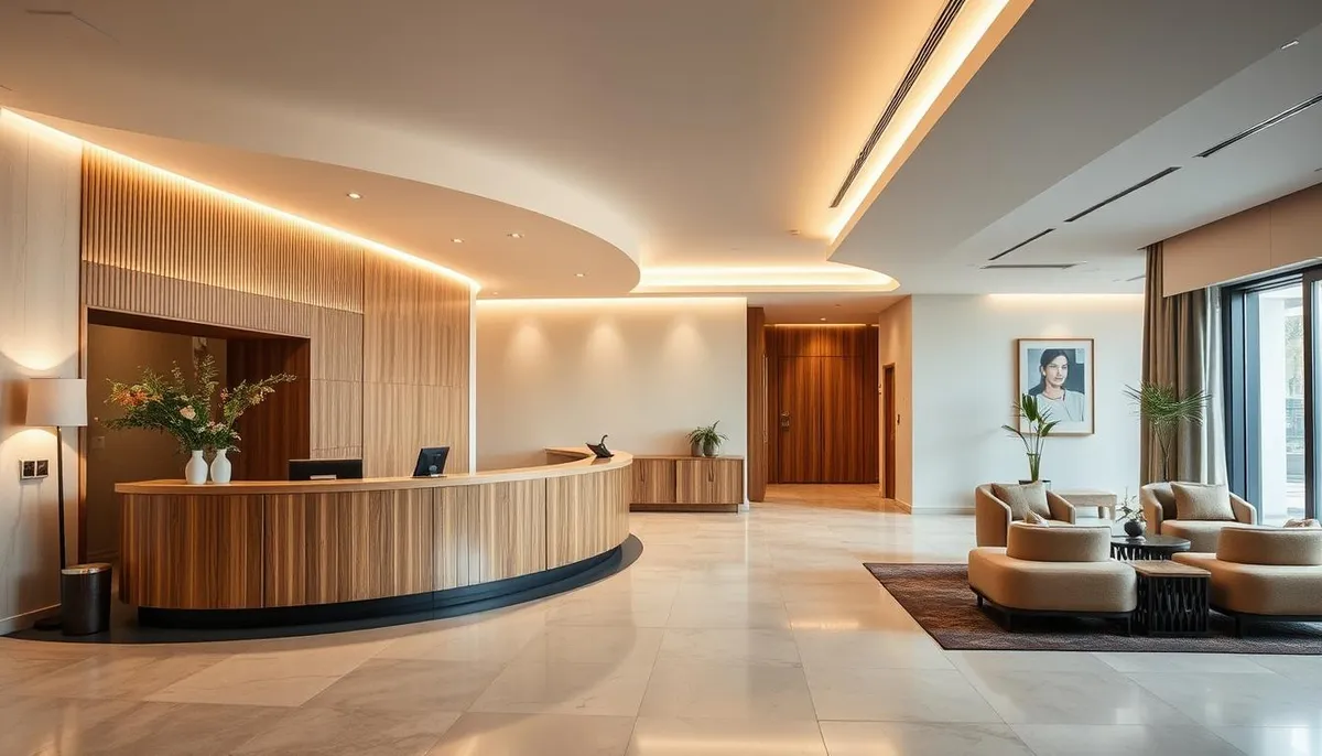 borne intérieure accueil client