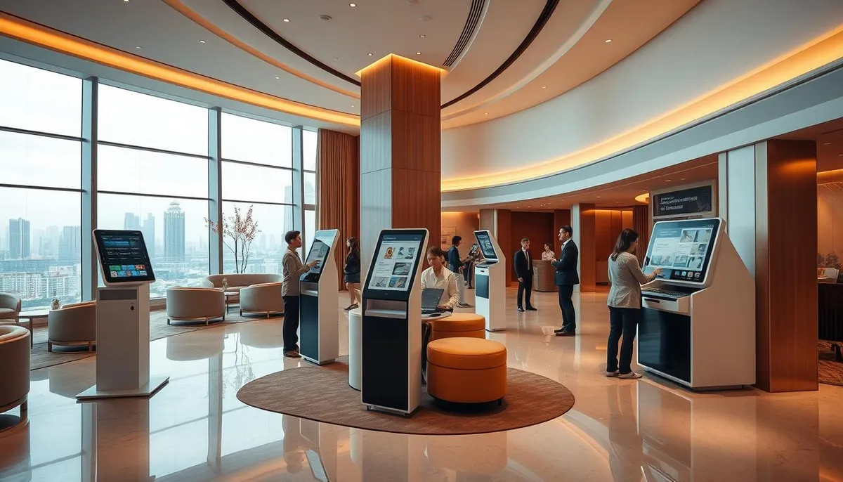 solutions automatisées accueil hôtelier