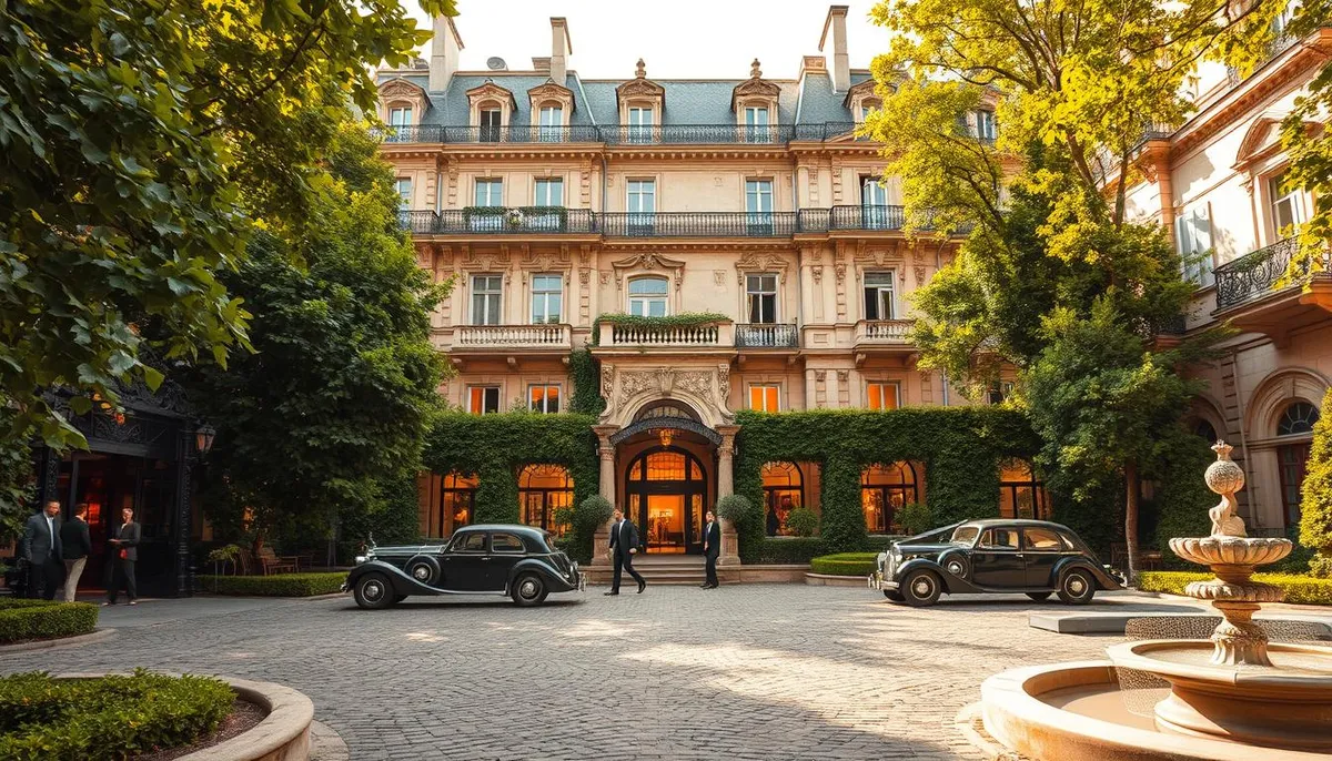 Hôtel de luxe français