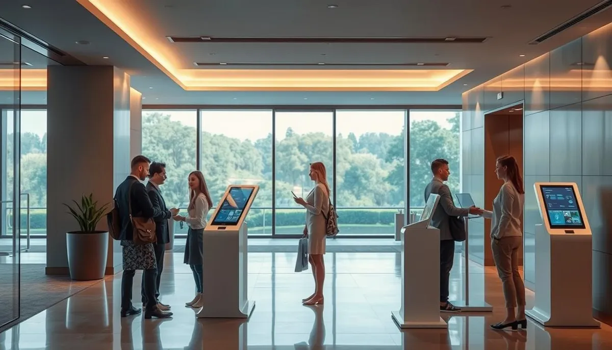 optimisation des files d'attente avec bornes interactives